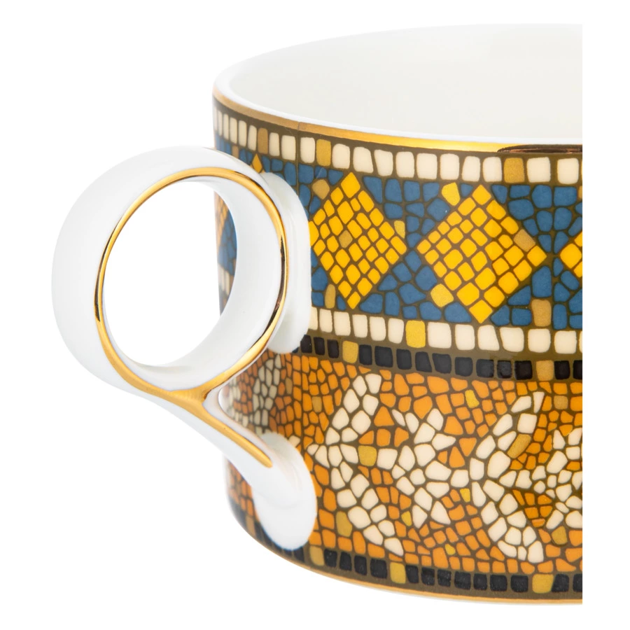 Набор эгоист Mix&Match Home Олимп, чайник 300 мл, чашка чайная 200 мл, блюдце 16 см, п/к