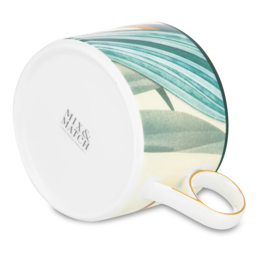 Набор эгоист Mix&Match Home Сафари, чайник 300 мл, чашка чайная 200 мл, блюдце 16 см, п/к