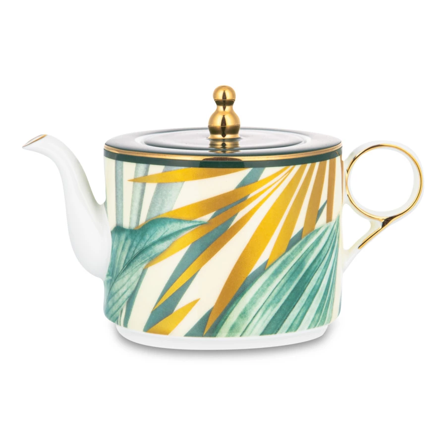 Набор эгоист Mix&Match Home Сафари, чайник 300 мл, чашка чайная 200 мл, блюдце 16 см, п/к