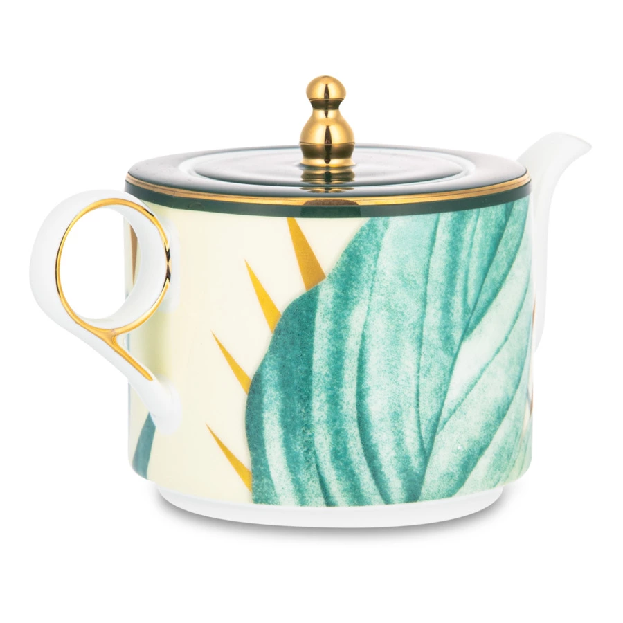 Набор эгоист Mix&Match Home Сафари, чайник 300 мл, чашка чайная 200 мл, блюдце 16 см, п/к