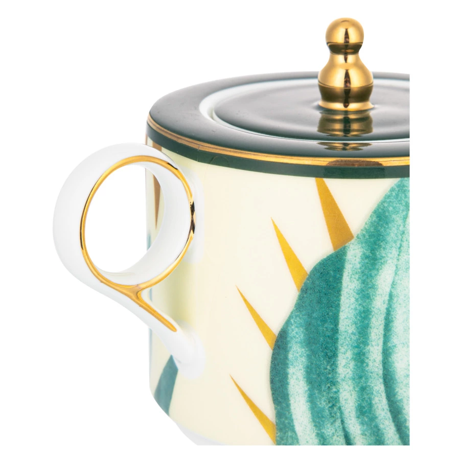 Набор эгоист Mix&Match Home Сафари, чайник 300 мл, чашка чайная 200 мл, блюдце 16 см, п/к