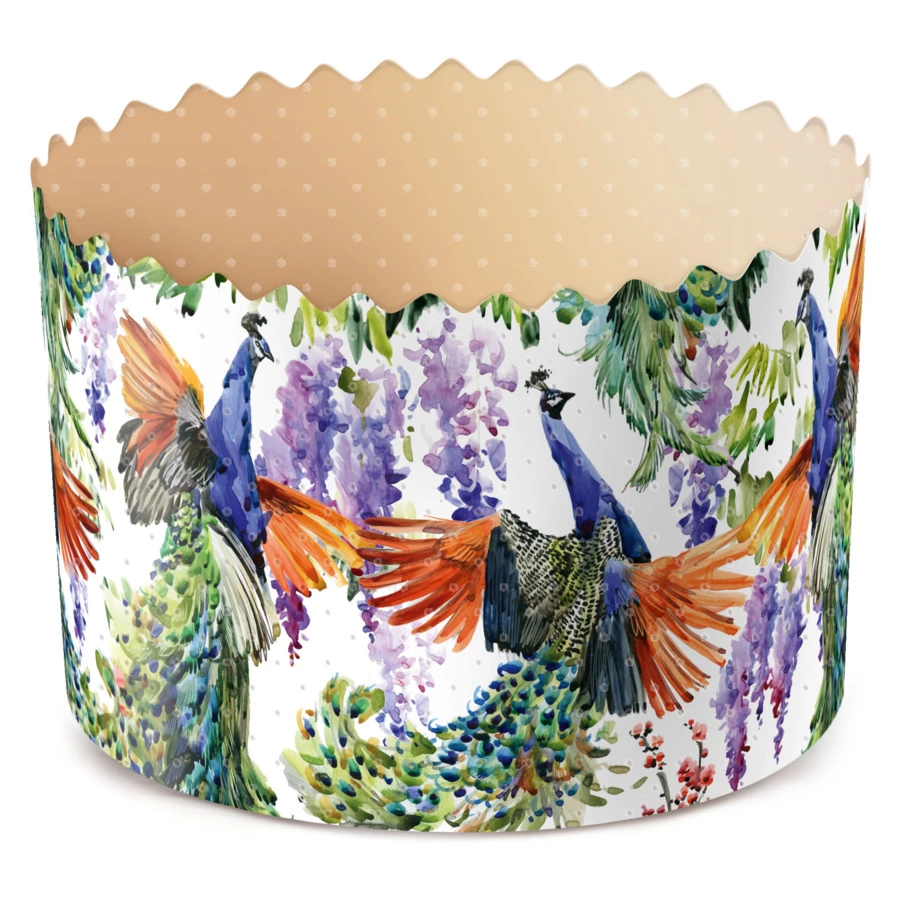 Набор форм для кулича Домашняя кухня 12,4х9 см, 3 шт, рисунок в ассортименте