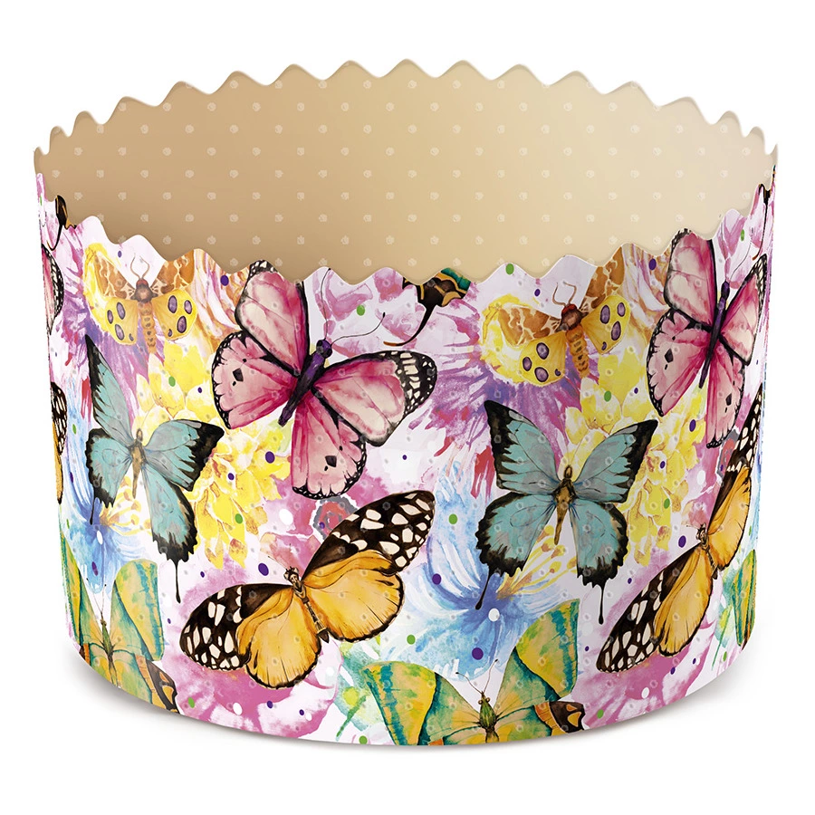 Набор форм для кулича Домашняя кухня 12,4х9 см, 3 шт, рисунок в ассортименте