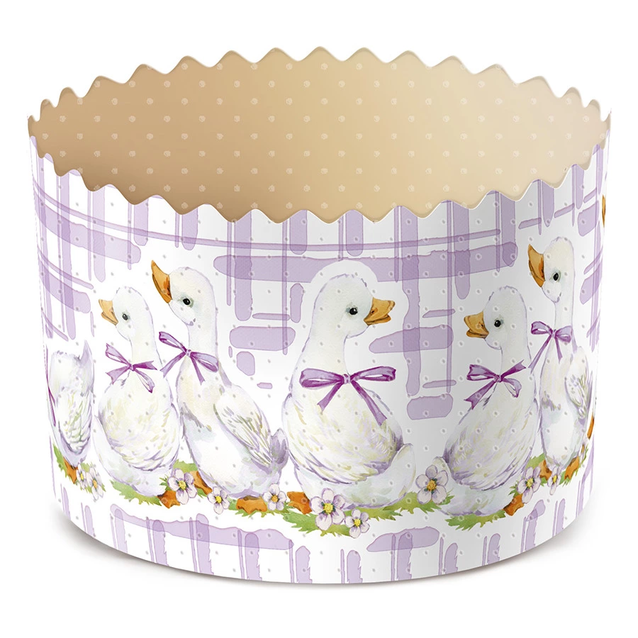 Набор форм для кулича Домашняя кухня 12,4х9 см, 3 шт, рисунок в ассортименте