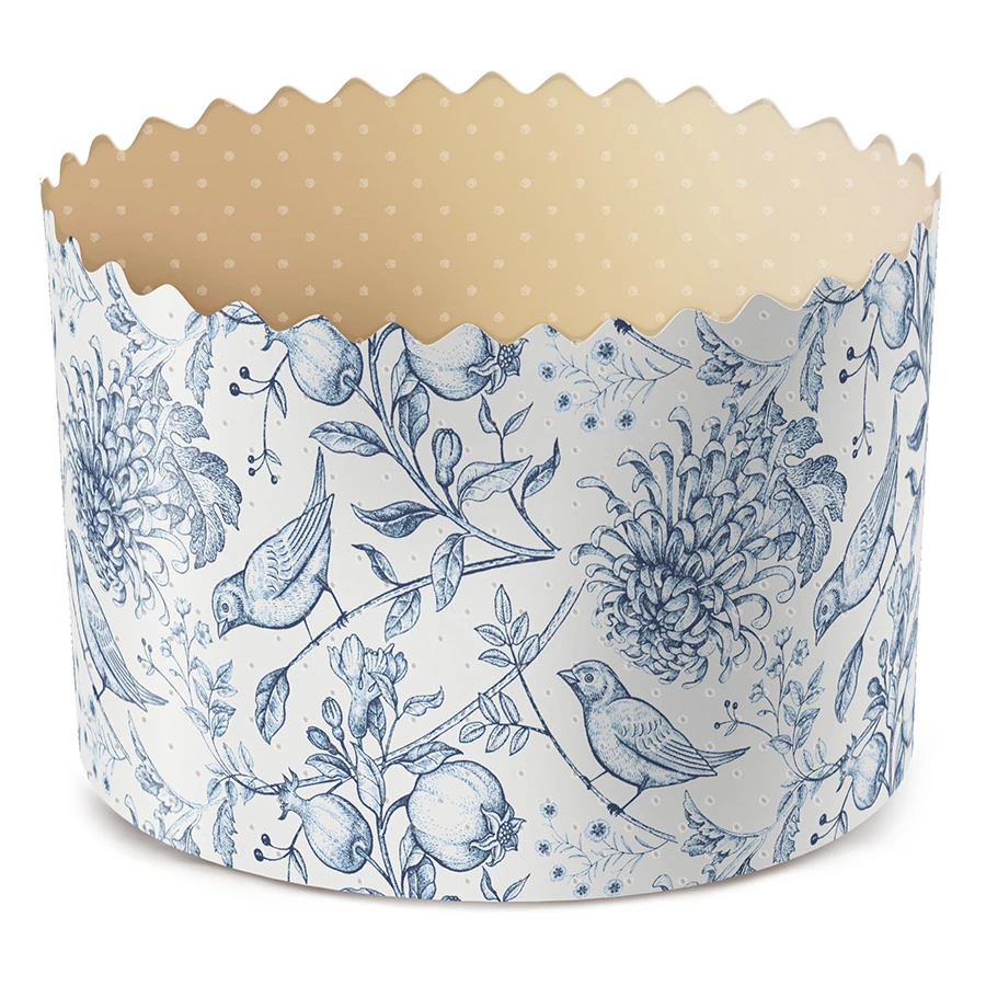 Набор форм для кулича Домашняя кухня 12,4х9 см, 3 шт, рисунок в ассортименте