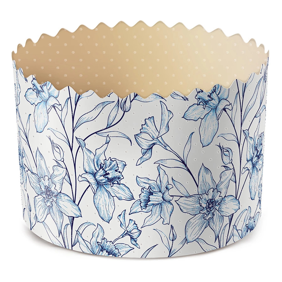 Набор форм для кулича Домашняя кухня 12,4х9 см, 3 шт, рисунок в ассортименте