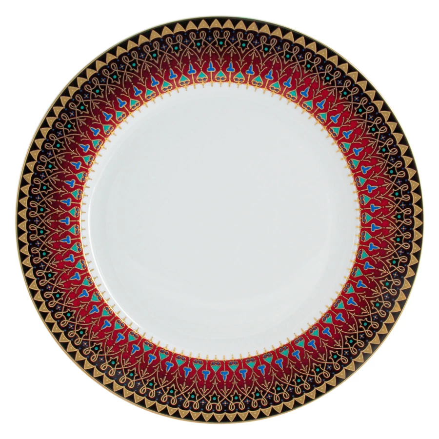 Сервиз столовый Midori Бухара 50 предметов на 12 персон, фарфор твердый, п/к