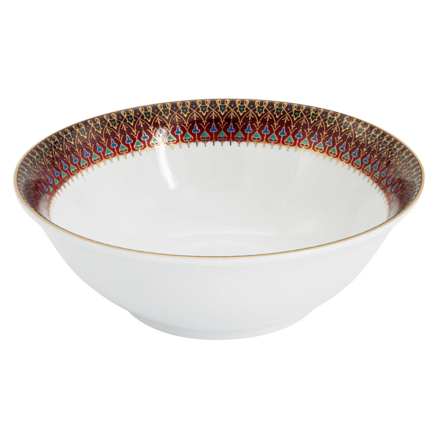 Сервиз столовый Midori Бухара 50 предметов на 12 персон, фарфор твердый, п/к