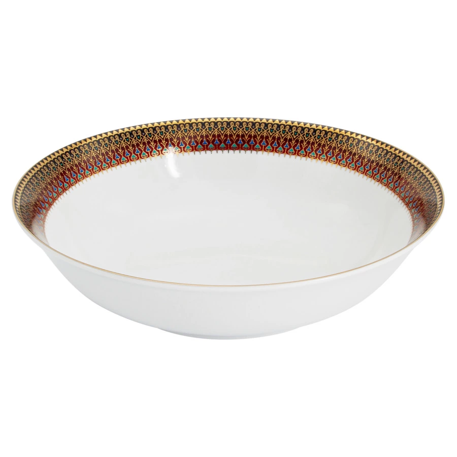 Сервиз столовый Midori Бухара 50 предметов на 12 персон, фарфор твердый, п/к