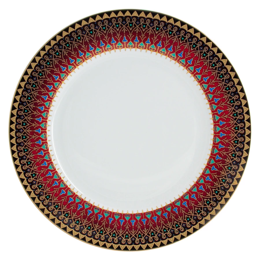 Сервиз чайный  Midori Бухара 42 предмета на 12 персон, фарфор твердый, п/к