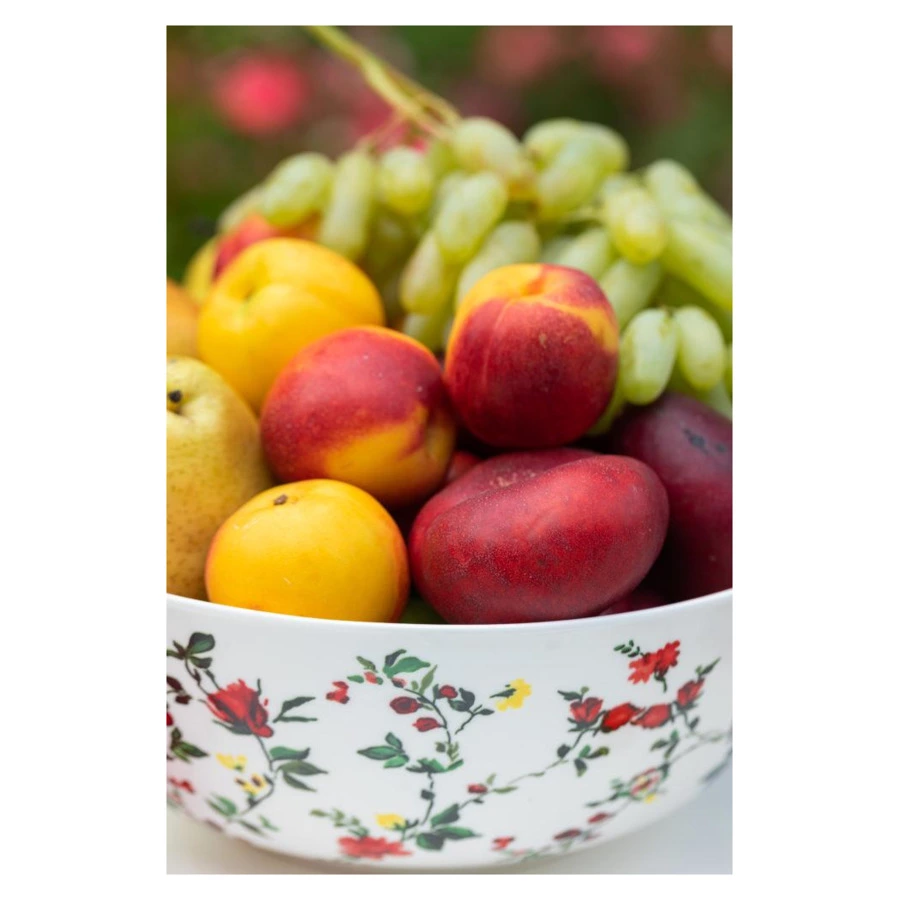 Ваза для фруктов My Ceramic Story Эте 25 см, 2,6 л, керамика