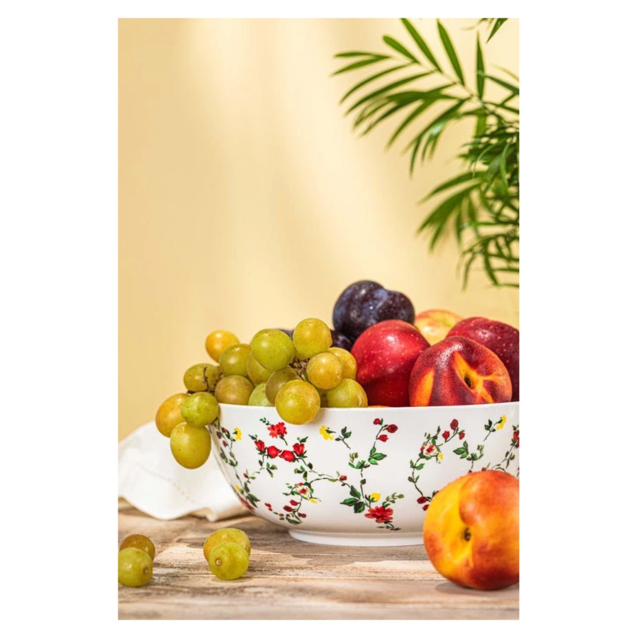 Ваза для фруктов My Ceramic Story Эте 25 см, 2,6 л, керамика