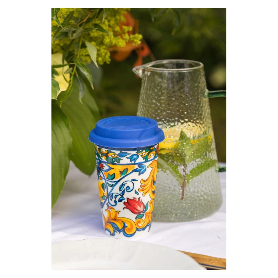 Термостакан My Ceramic Story Таормина 330 мл, фарфор твердый