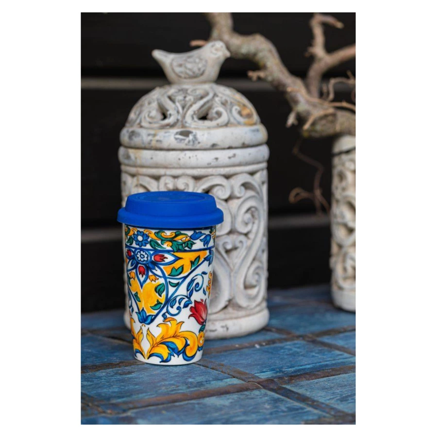 Термостакан My Ceramic Story Таормина 330 мл, фарфор твердый