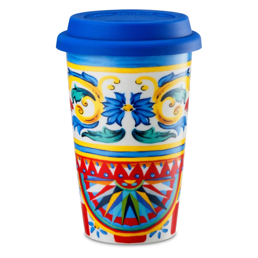 Термостакан My Ceramic Story Сицилия 330 мл, фарфор твердый