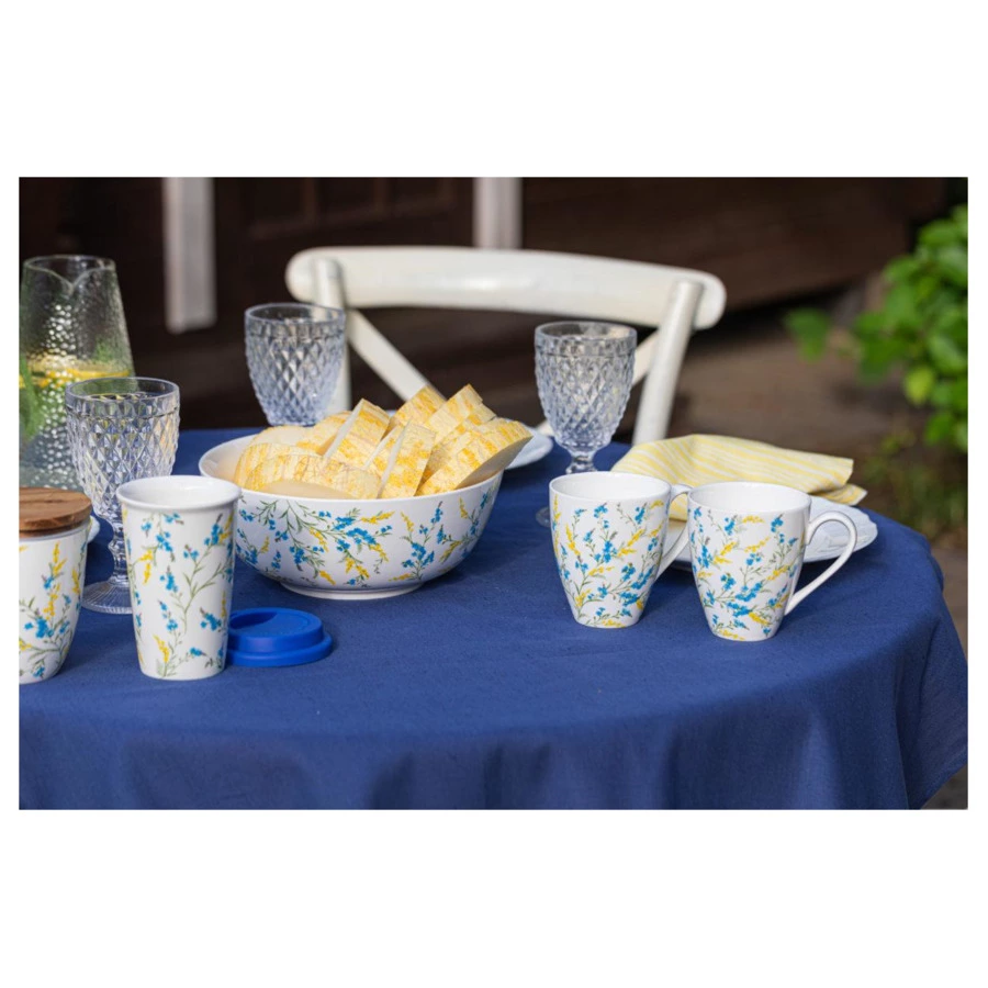 Термостакан My Ceramic Story Весна 330 мл, фарфор твердый