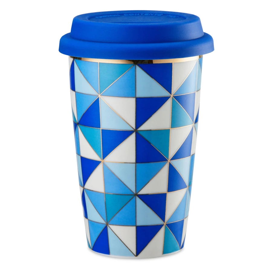 Термостакан My Ceramic Story Адзурро 330 мл, фарфор твердый