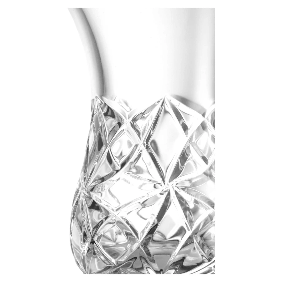 Набор стакан с блюдцем ГХЗ Армуд 210 мл, хрусталь