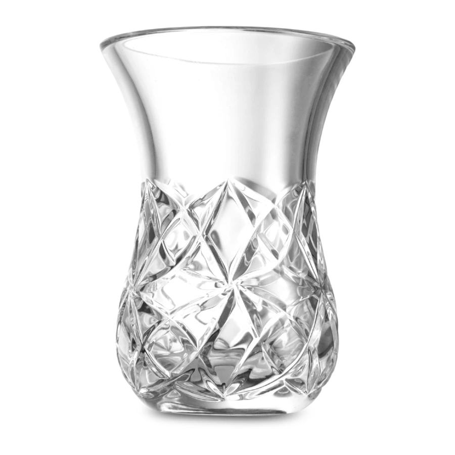 Набор стакан с блюдцем ГХЗ Армуд 210 мл, хрусталь