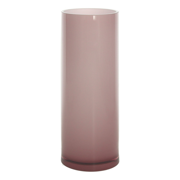 Ваза Andrea Fontebasso Wetube h26 см, стекло, розовая