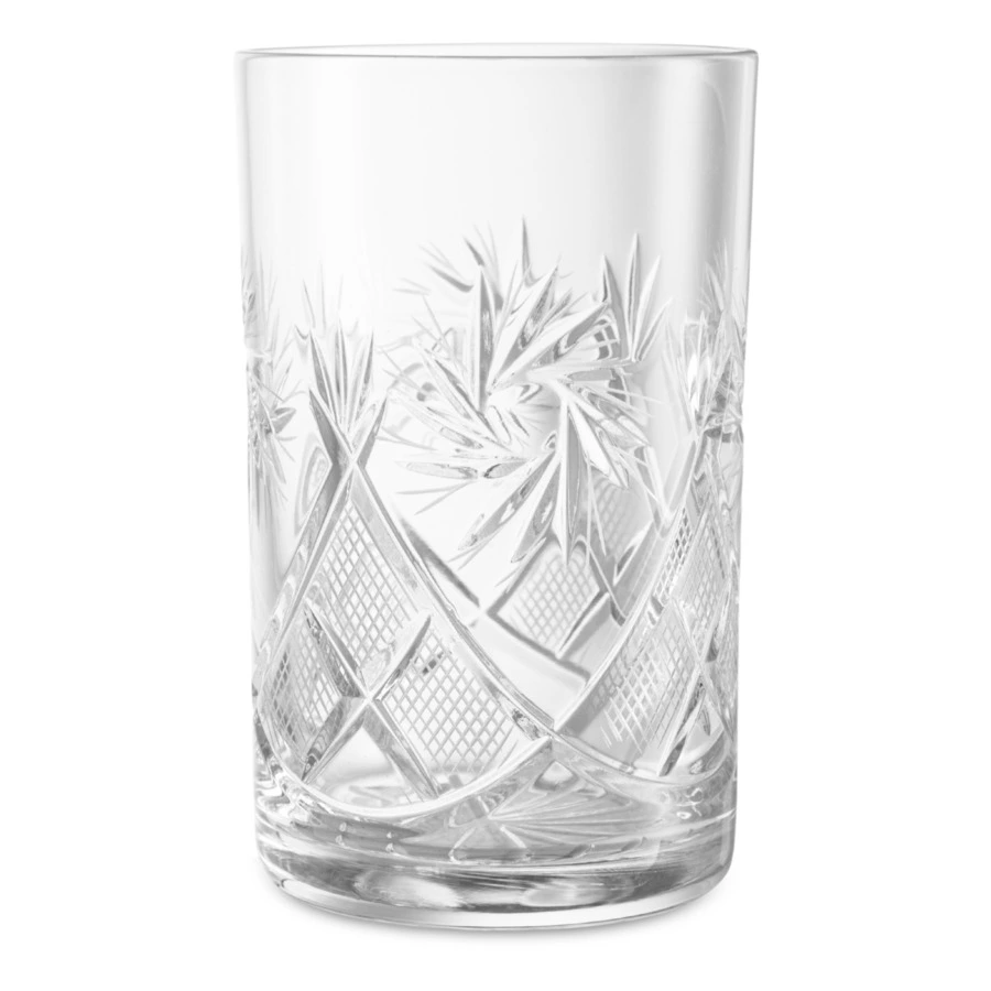 Стакан с подстаканником Кольчугинский мельхиор Купчиха с чернением и позолотой, латунь