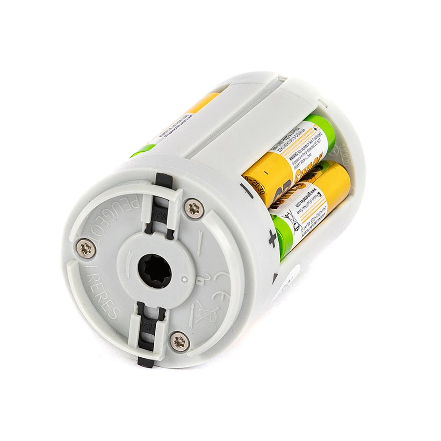 Мельница для соли электрическая Peugeot Zest 18 см, черный, пластик