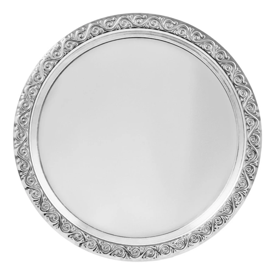 Набор для хлеба в футляре Кольчугинский мельхиор Охотничий из 3 предметов с посеребрением и чернение