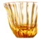 Пиала для чая ГХЗ Каскад 4,6 см, хрусталь, янтарный