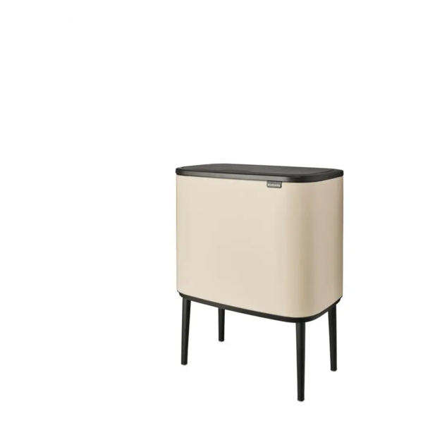 Бак для мусора Brabantia Touch Bin Bo 68 см 36 л, сталь нержавеющая, бежевый