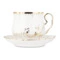 Чашка с блюдцем Промыслы Вербилок Кузнецовская, фарфор твердый