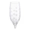 Бокал для шампанского Mikasa Cheers 400 мл, хрустальное стекло, круги