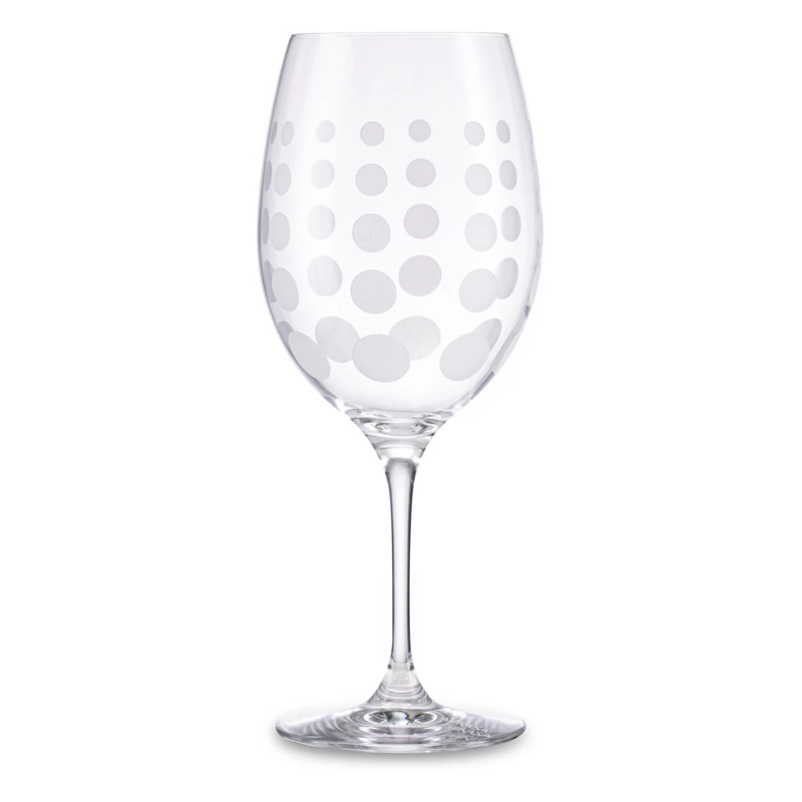 Бокал для красного вина Mikasa Cheers 685 мл, хрустальное стекло, круги