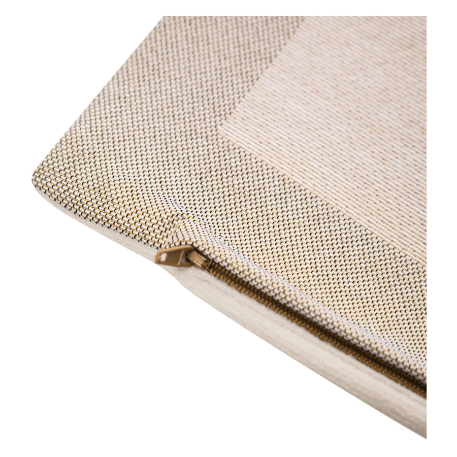 Наволочка Mix&Match Home Магнолия 45х45 см, гобелен, бежевая