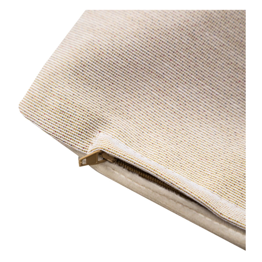 Наволочка Mix&Match Home Розовое утро 45х45 см, гобелен, бежевая