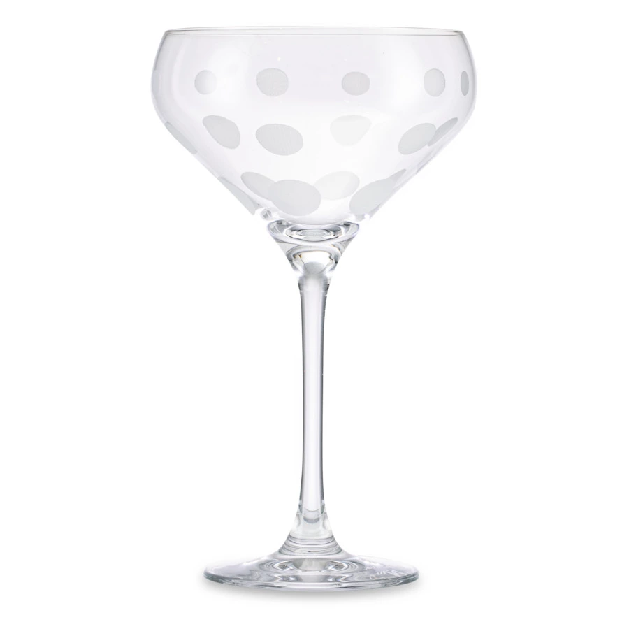 Креманка для шампанского Mikasa Cheers 400 мл, хрустальное стекло, круги