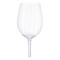 Бокал для белого вина Mikasa Cheers 685 мл, стекло, серебристый декор, вертикальный рисунок