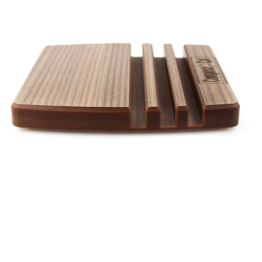 Набор разделочных досок на подставке ComposeEat Fashion 3 шт, композит, шунгит белый, п/к