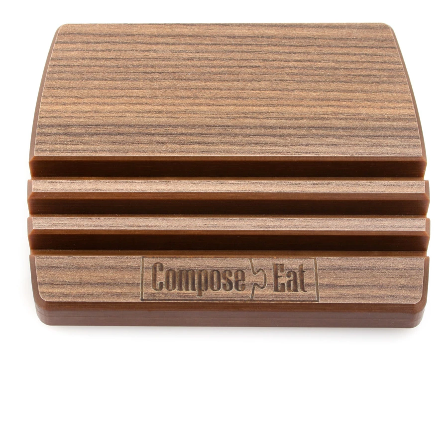 Набор разделочных досок на подставке ComposeEat Fashion 3 шт, композит, дуб белый, п/к