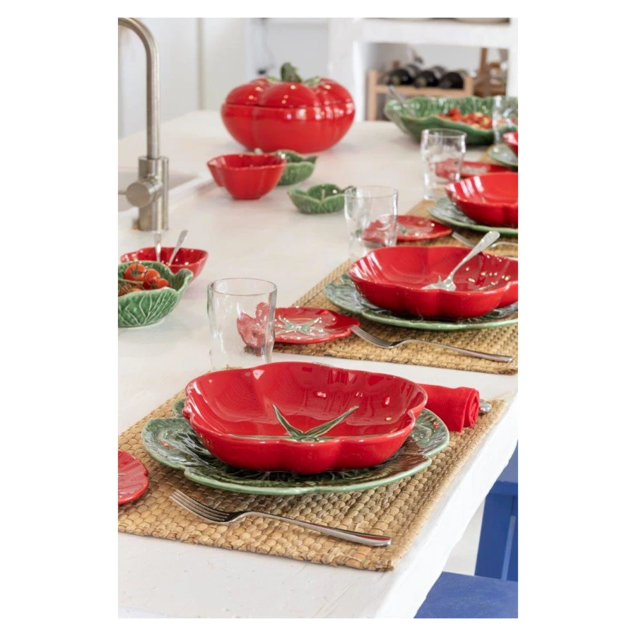 Супница с крышкой Bordallo Pinheiro Томат 4,5л, керамика