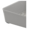 Лоток для столовых приборов Spectrum Hexa 8х8 см, серый