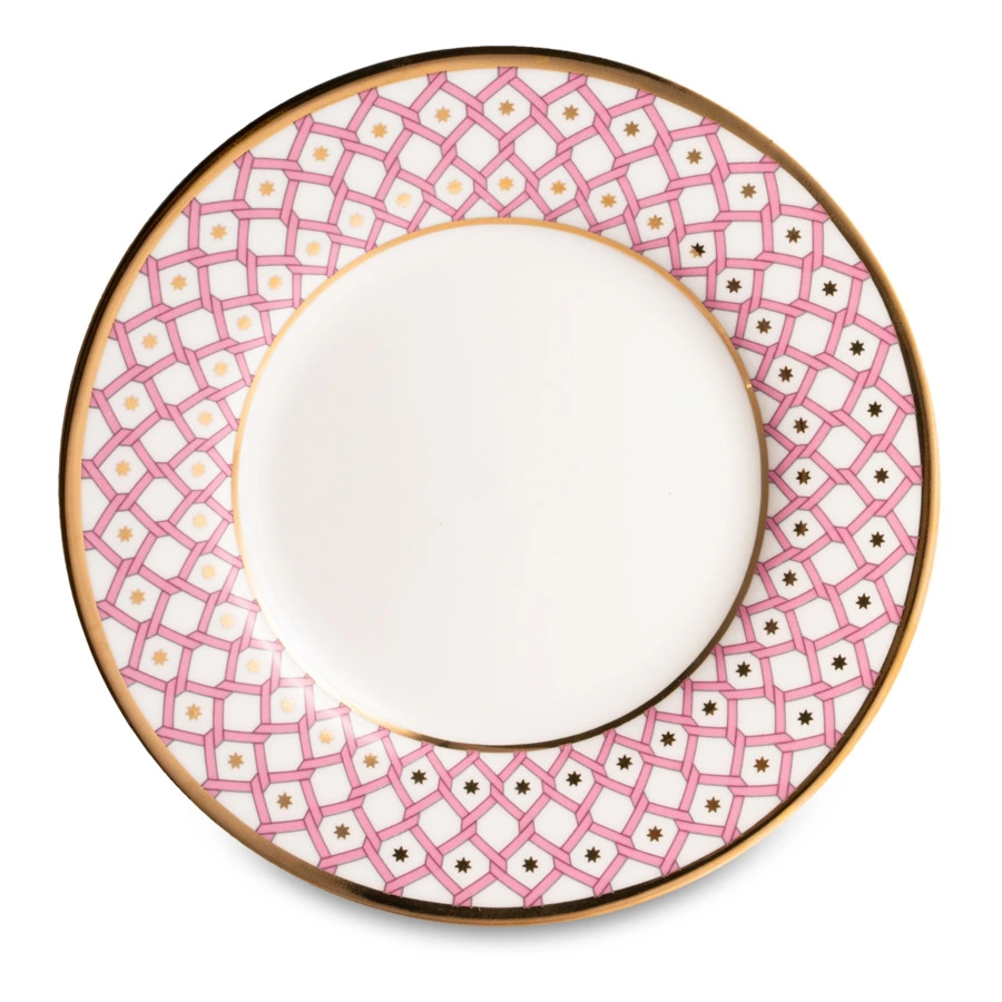 Чашка чайная с блюдцем ИФЗ Идиллия Коралл 250 мл, фарфор твердый