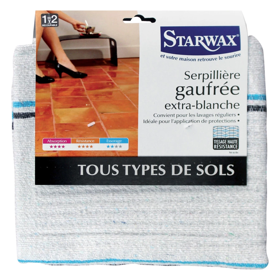 Салфетка гофрированная белая Starwax 100х50 см - Sale