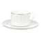 Чашка чайная с блюдцем Narumi Великолепие 270 мл, фарфор костяной