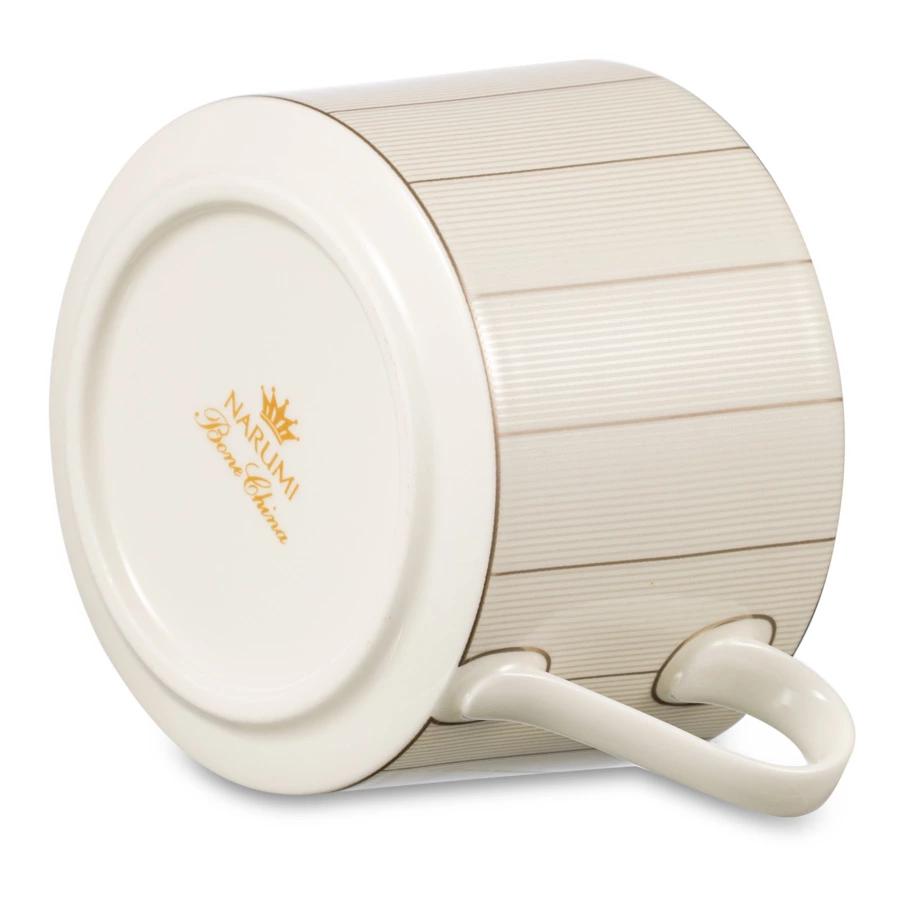 Чашка чайная с блюдцем Narumi Великолепие 270 мл, фарфор костяной