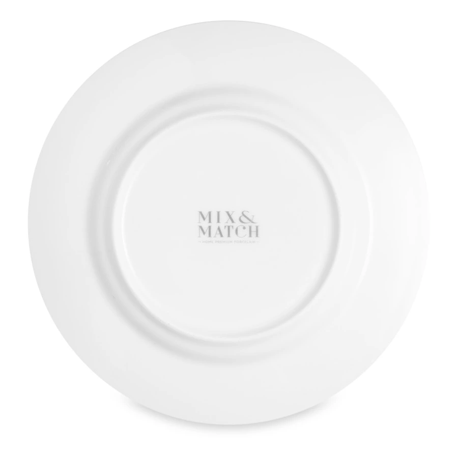 Тарелка десертная Mix&Match Home Олимп 20,5 см, фарфор
