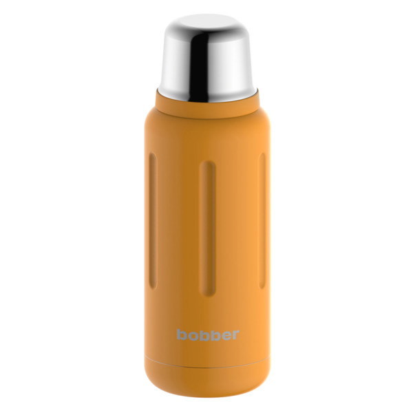 Термос для напитков вакуумный Bobber Flask-1000 Ginger Tonic 1 л, сталь нержавеющая, оранжевый