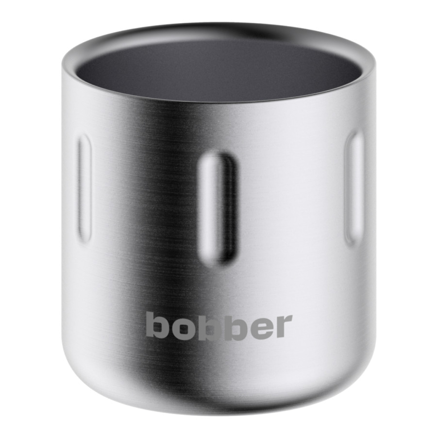 Набор стаканов Bobber Shot-100 Matte100 мл, 2 шт, сталь нержавеющая, серебристый матовый