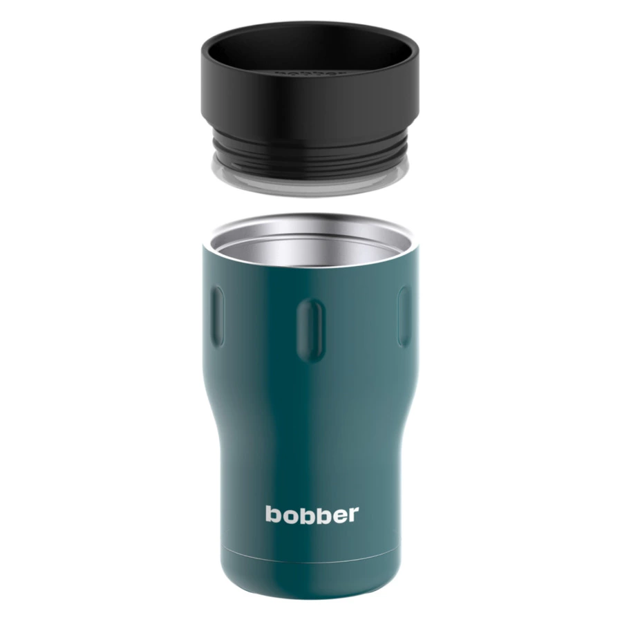 Термос для напитков вакуумный Bobber Tumbler-350 Deep Teal 350 мл, сталь нержавеющая, темно-бирюзовы