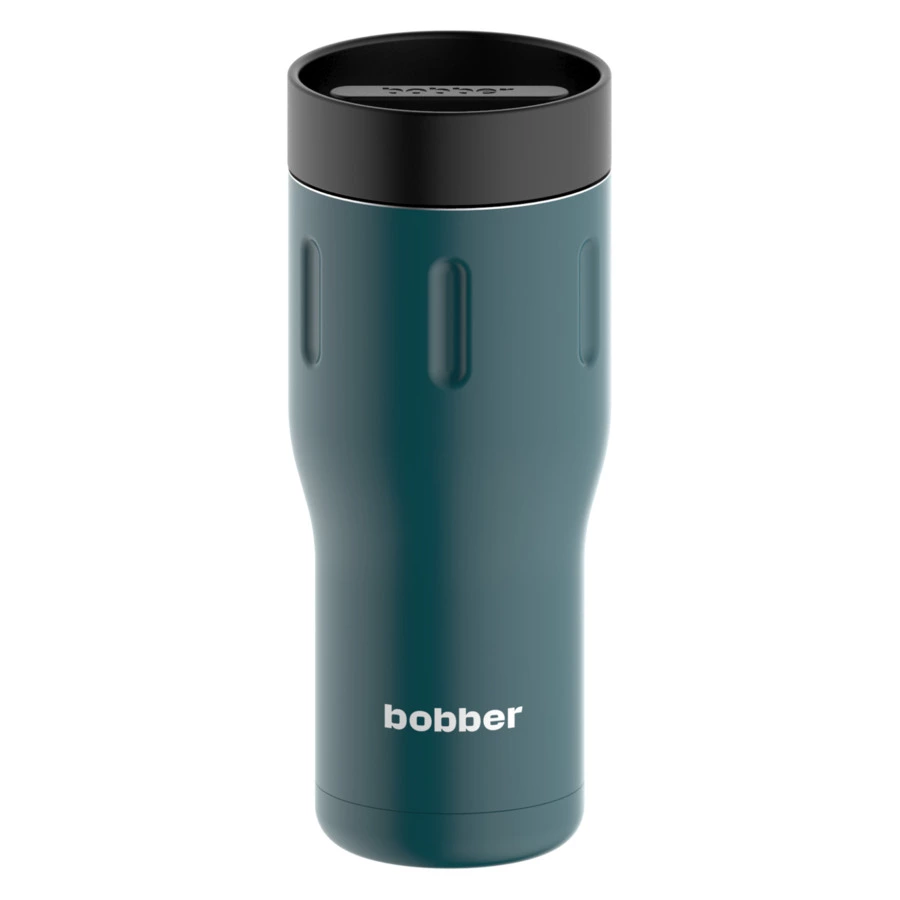 Термос для напитков вакуумный Bobber Tumbler-470 Deep Teal 470 мл, сталь нержавеющая, темно-бирюзовы
