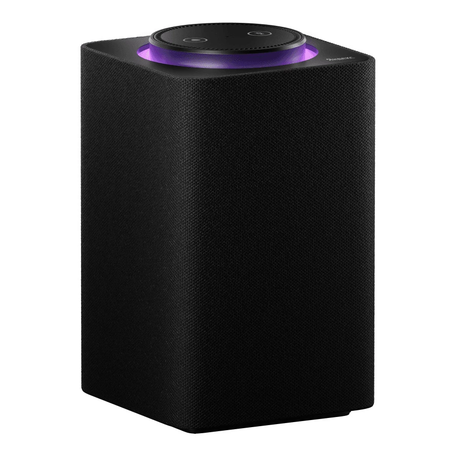 Колонка умная Яндекс Макс YNDX-0008 с пультом YNDX-00401, черная